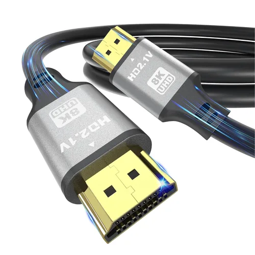 Miniatura 8 de Cable HDMI 4K de 100 pies, cable HDMI 2.0 de alta velocidad de 18 Gbps, Ultra HD, retorno de audio Ethernet, video 1080p, 3D, Arc, HDR, compatible