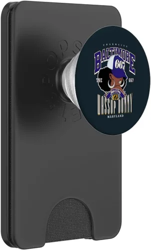 Miniatura 8 de 667 Baltimore Bold Black Queen PopSockets Adhesive PopGrip