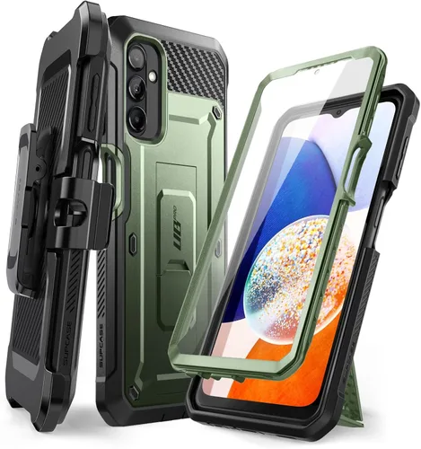 Miniatura 9 de SUPCASE Unicorn Beetle Pro Series - Funda para Samsung Galaxy A14 5G (versión 2022), funda resistente de cuerpo completo con protector de pantalla