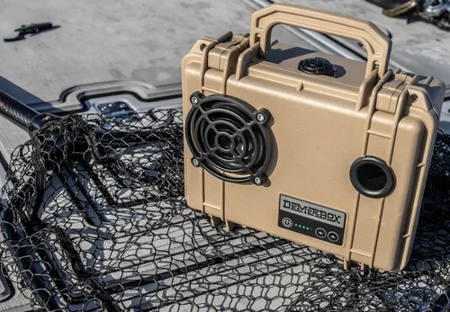 Miniatura 6 de DemerBox: Altavoces Bluetooth impermeables, portátiles y resistentes para exteriores. Sonido fuerte, duración de la batería de más de 40 horas, caja