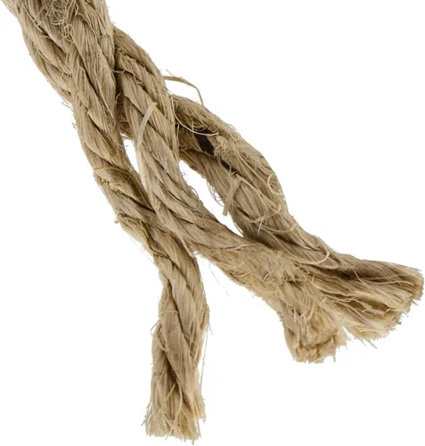 Miniatura 3 de FUNSUEI Cuerda de cáñamo natural de 1/2 pulgada x 100 pies, cuerda de cáñamo de 0.51 pulgadas de grosor, cuerda de yute natural, cuerda de sisal