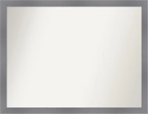 Miniatura 77 de Amanti Art Espejo personalizado, espejo de baño gris plomo a rayas, espejo de pared o espejo de tocador de baño sobre el fregadero