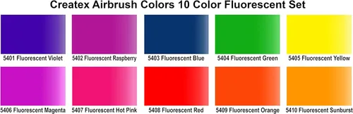 Miniatura 2 de Createx Colors - Set de pinturas para aerógrafos, colores primarios, 2 onzas
