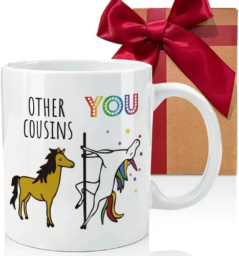 Miniatura 6 de Divertida taza de unicornio para tía, regalo inspirador de agradecimiento de sobrina sobrino, cumpleaños para nuevas tías y tías
