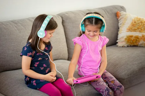 Miniatura 7 de Auriculares para niños Snug Play+ – Volumen limitado a 93dB para escucha segura – Auriculares plegables y duraderos para niños pequeños, niños
