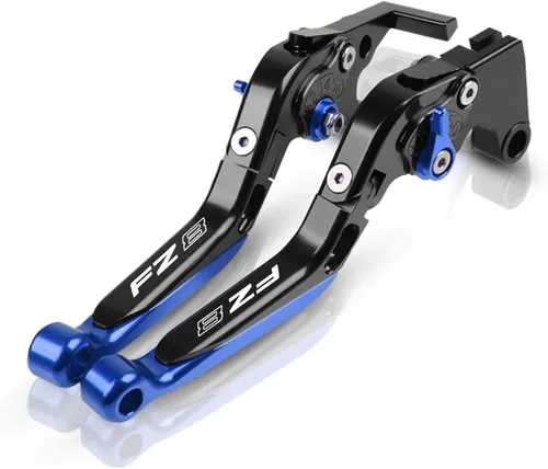 Miniatura 19 de Para Yamaha FZ8 FZ-8 FAZER 2011-2015 Palancas de freno de embrague de aluminio manija plegable ajustable piezas de accesorios de motocicleta (C1)