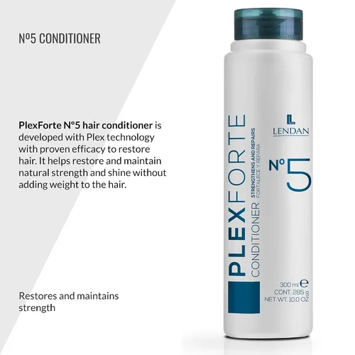 Miniatura 2 de Lendan - Acondicionador Capilar - Acondicionador Nº5 - 10.1 fl oz - Con Tecnología Plexforte - Reduce la Rotura del Cabello - Restaura la Fuerza