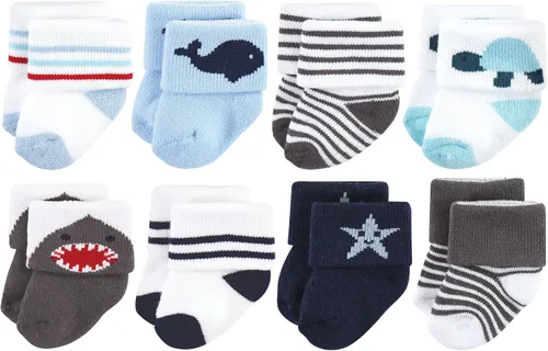 Miniatura 61 de Hudson Baby - Calcetines de algodón para bebés recién nacidos y Terry para niñas bebés