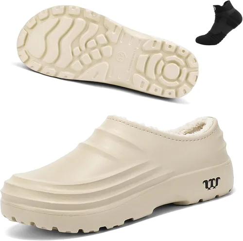 Miniatura 10 de Armadillo Shoes Zuecos para hombre y mujer, zapatos de chef Armadillo, antideslizantes, cómodos para invierno