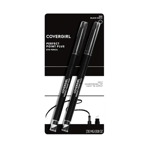 Miniatura 10 de COVERGIRL Perfect Point Plus Lápiz Delineador de Ojos, Ónix Negro Paquete de 1, Duradero, Delineador de Ojos Negro Versátil, Punta Suave