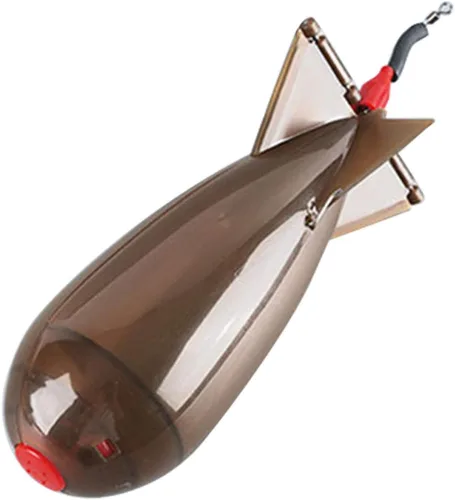 Miniatura 11 de Arinda Pesca Spomb forma de cohete Spod Alimentadores de pesca Float Bait Holder Tackle Tool Accesorios