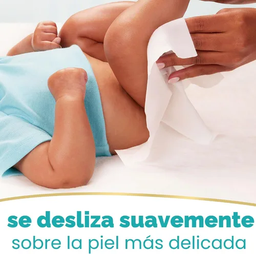 Miniatura 5 de Pampers Toallitas para bebé, sensibles, a base de agua, clínicamente probadas, hipoalergénicas y sin perfume para bebés, 672 toallitas en total