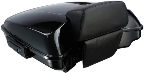 Miniatura 5 de TCT-MOTORPARTS Paquete turístico de 5.5 pulgadas con almohadilla de respaldo para Harley Touring modelos Road King, Road Glide, Street Glide