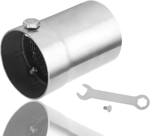 Miniatura 9 de LKV Silenciador DB para motocicleta de 2.01 pulgadas, silenciador universal, deflector removible, eliminador de ruido compatible con Harley, Moto