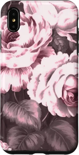 Miniatura 11 de iPhone 16 Vintage Classic Rose Flower Pattern in Pink Case