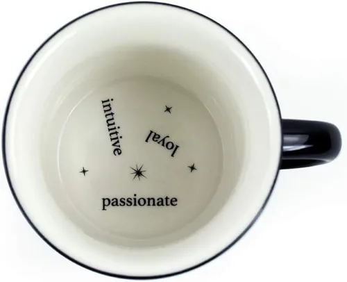 Miniatura 3 de Creature Cups - Taza de cerámica para cáncer - Taza de café de astrología de 13.5 oz con rasgos del horóscopo
