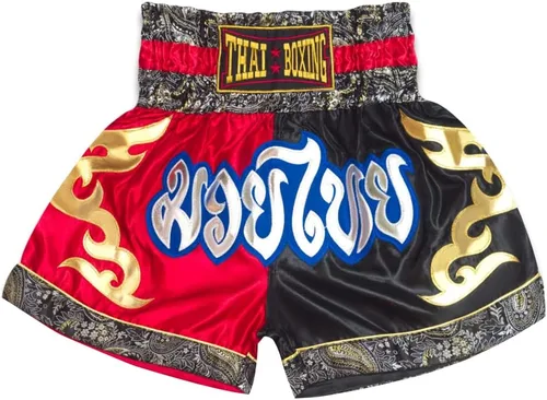 SIAMKICK Pantalones cortos clásicos de Muay Thai para hombres y mujeres, boxeo, kickboxing, alto grado, artes marciales mixtas, ropa de entrenamiento