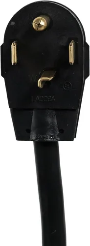 Miniatura 5 de Certified Appliance Accessories Cable de alimentación para electrodomésticos de 30 amperios, cable para secadora de 4 clavijas, 4 cables codificados
