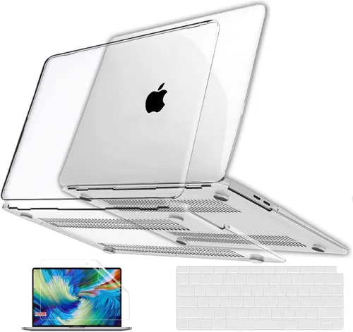 Miniatura 40 de GVTECH Funda para MacBook Air de 13 pulgadas (2010-2017) A1369 A1466 carcasa rígida de plástico, carcasa negra