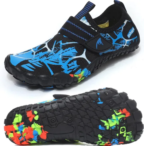 Quickshark - Zapatos de agua infantiles para interiores y exteriores, sandalias de secado rápido, ligeras, para caminar, playa, piscina o natación
