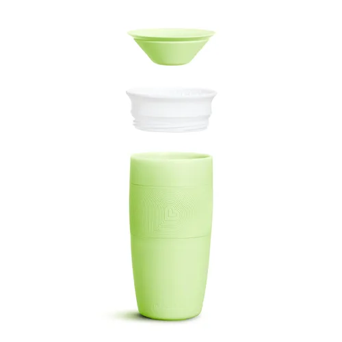Miniatura 3 de Munchkin Taza para beber para niños pequeños, Miracle 360 Cup, 14 onzas, verde