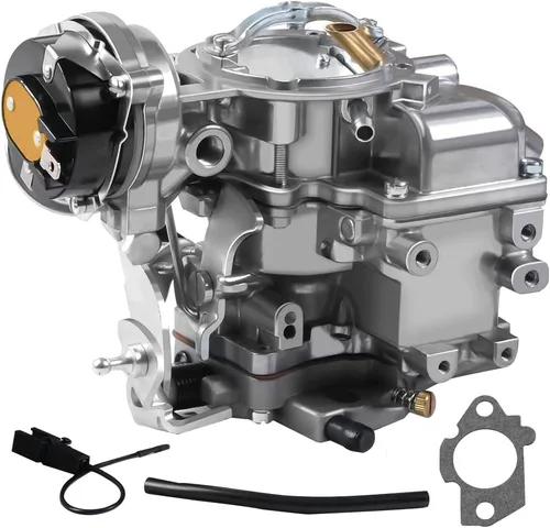 Carburador de barril Carter1 se adapta a motores Ford 1965-1985: 4.9L (300Cu), 4.1L (200Cu), 3.3L (200Cu). Compatible con Ford Bronco, Fairmont y