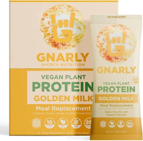Miniatura 10 de Gnarly Nutrition Proteína vegetal vegana – Polvo de proteína vegana de chocolate, certificado NSF Sport, reemplazo de comidas, impulso nutricional