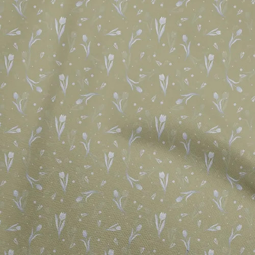 Miniatura 7 de oneOone Tela negra flexible de algodón, diseño floral, proyectos de manualidades, impresiones de tela por yarda, 40 pulgadas de ancho, WD