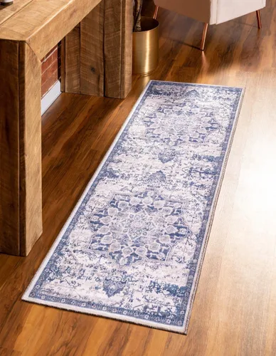 Miniatura 32 de Unique Loom Renaissance Collection - Alfombra rectangular de 2 x 3 pies 1 pulgada, color azul y verde
