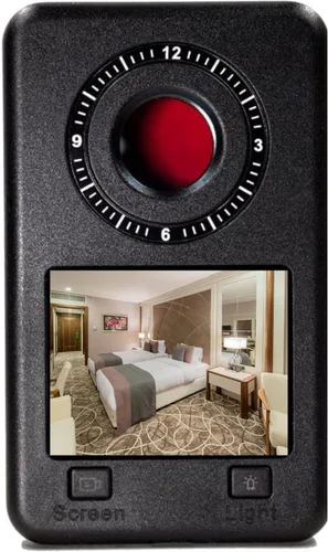 Miniatura 9 de Mic-Lock Camera Finder Pro - Detector de cámara oculta antiespía con infrarrojos (IR) - Asegura tu espacio (rojo)