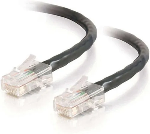Miniatura 35 de C2G 24494 Cable cruzado Cat5e - Cable de conexión de red sin blindaje sin arranque, naranja (3 pies, 3.0 ft)