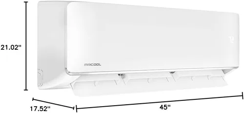 Miniatura 6 de MrCool DIY 9k BTU 23.6 SEER2 Mini-split de aire acondicionado sin conductos y bomba de calor de 5ª generación - Energy Star 115V con garantía