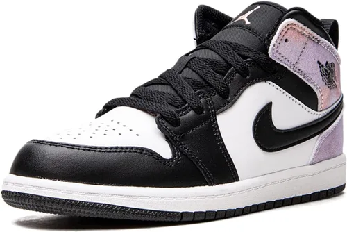 Miniatura 4 de Jordan Preescolar 1 Mid Se PS DM6215 001 - Talla 11.5C, NegroBlanqueado Coral-Blanco