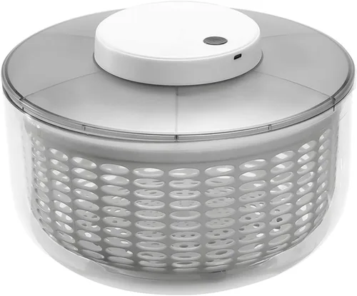 Miniatura 2 de Escurridor para lavadora de verduras, 500 rpm, eléctrico, recargable, desmontable, para ensalada