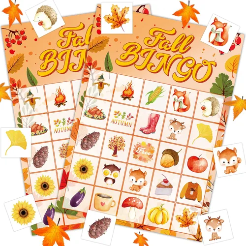 Miniatura 7 de Joy Bang Juegos de Año Nuevo para niños y adultos, tarjetas de bingo de Año Nuevo, 24 jugadores para familiares y amigos, grupo grande, actividades