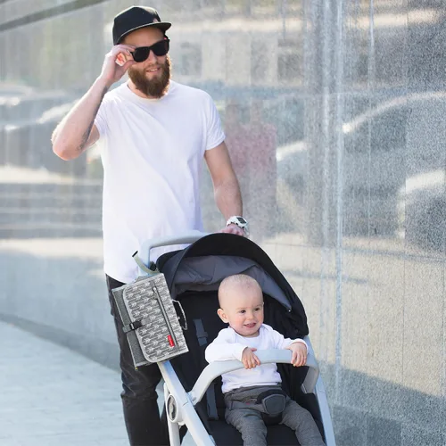 Miniatura 7 de KiddyCare Cambiador de pañales portátil para viajes de bebé Cambiador portátil para bebé recién nacido niña y niño Cambiador de pañales plegable