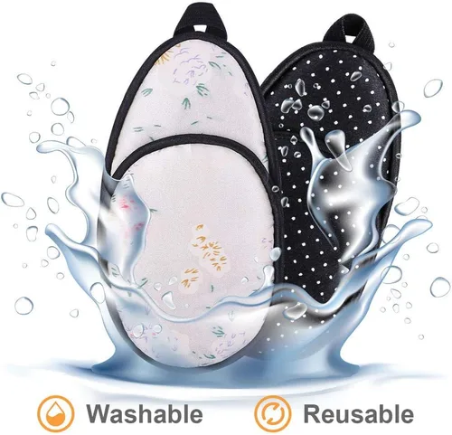 Miniatura 5 de eZAKKA Eye Patches for Adults, Eye Patch for Glasses, Silk Patch for Lazy Eye Amblyopia Strabismus and After Surgery (Floral+Black Polka Dots)