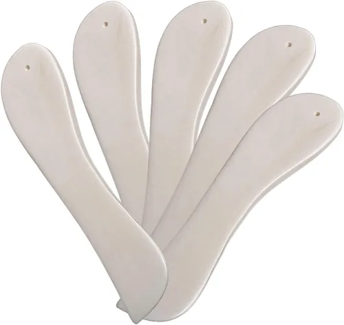 Miniatura 13 de WUTA Carpetas de hueso 100% auténticas, para manualidades, plegables, plegables, plegables, herramienta de manualidades para manualidades, pulir 1