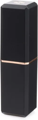 Miniatura 5 de Allwon 10 tubos de lápiz labial vacíos negros DIY contenedor de bálsamo labial (tubo cuadrado), Negro -, Tubo cuadrado