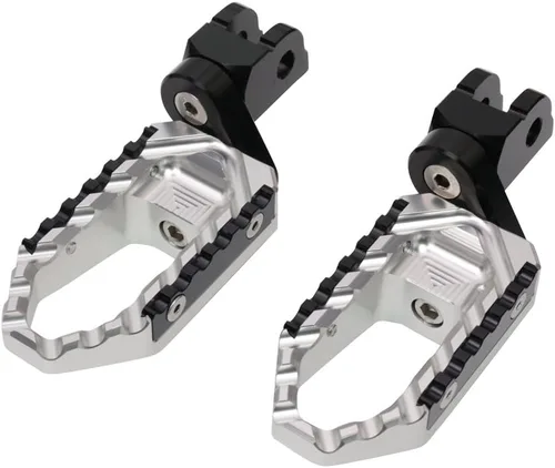 Miniatura 15 de MC MOTOPARTS Negro CNC 25mm Alargador de Riser Ajustable para Pedales de Pie Touring Delanteros Compatibles con NC 700 S/X 12-16 NC750X NC750S 16-19