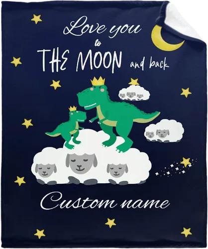 Miniatura 35 de Manta personalizada con nombre, manta personalizada para bebé, regalos conmemorativos para envolver cumpleaños de niños pequeños, mariposa