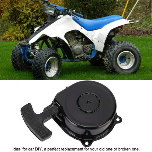 Miniatura 4 de Conjunto de arranque de tracción de rebobinado ATV para Quad Runner 1983-1987