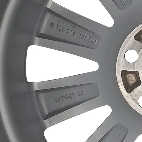 Miniatura 6 de Nueva rueda de aleación única de 18" 18x7 para Toyota Sienna 2011-2020, diseño OEM plateado mecanizado, repuesto de llanta