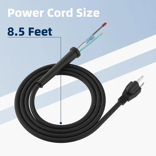 Miniatura 6 de 565056-5 - Cable de repuesto compatible con piezas de cable de alimentación Makita, pulidora de sierra circular, cable resistente para accesorios