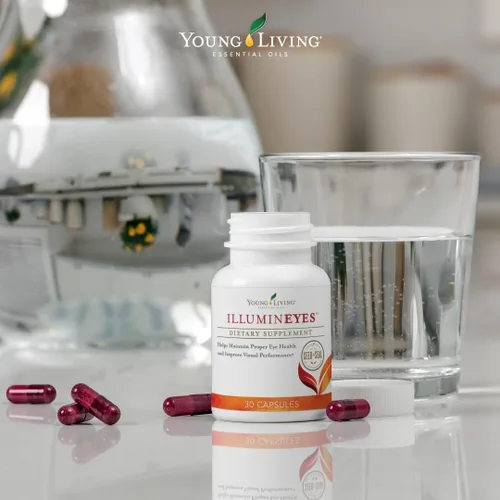 Miniatura 2 de Young Living IlluminEyes - Soporte para la salud ocular, protección contra la luz azul, incluye luteína y zeaxantina, ayuda a reducir la fatiga