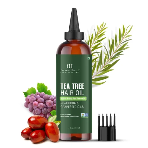 Miniatura 22 de Botanic Hearth Aceite de biotina para el crecimiento del cabello y aceites de tratamiento capilar Tratamiento fortalecedor seco, encrespado