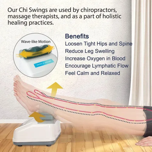 Miniatura 2 de Daiwa Felicity Swing Master - Chi Swing Machine - Passive Aerobic Exerciser, Swing Master with Figure Trimmer - Lymphatic Massager, Body Shaker, Leg