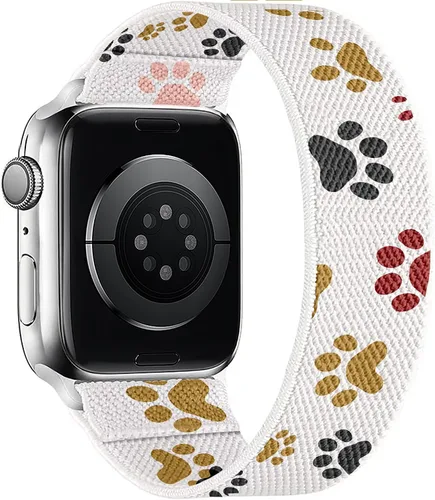 Miniatura 10 de Correas elásticas Solo Loop compatibles con Apple Watch de 38mm 40mm 41mm, trenzadas, de nailon, para mujeres y hombres, para iWatch Series