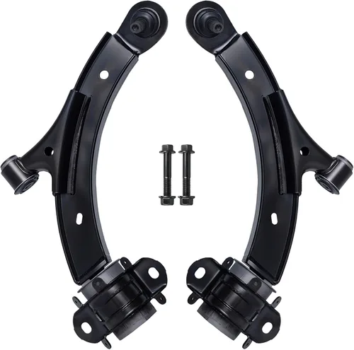 AUQDD 2 piezas de brazo de control inferior delantero y conjunto de rótula compatibles con 2010-2013 Fo-rd Mustang, 2014 Mustang (para base y GT)