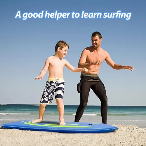 Miniatura 7 de Bo-Toys Tabla de bodyboard ligera con núcleo EPS Azul